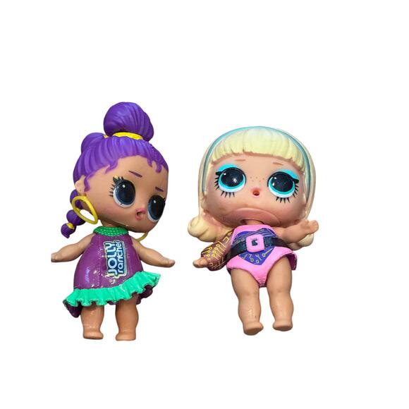 VTG LOL Surprise Dolls Lot Mini Sweets Breakout Star Cpt B.B. Red Hair Cups + - Picture 5 of 5